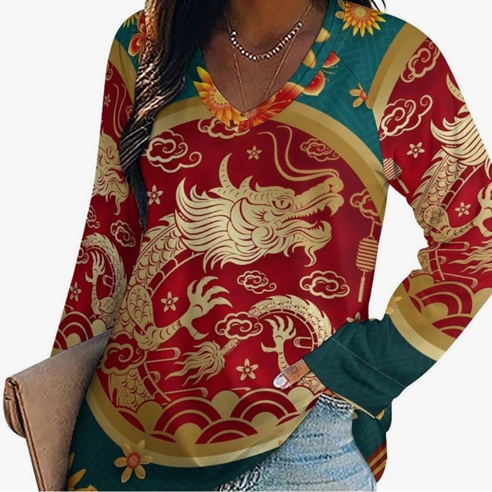 “Year of the Dragon” shirt.